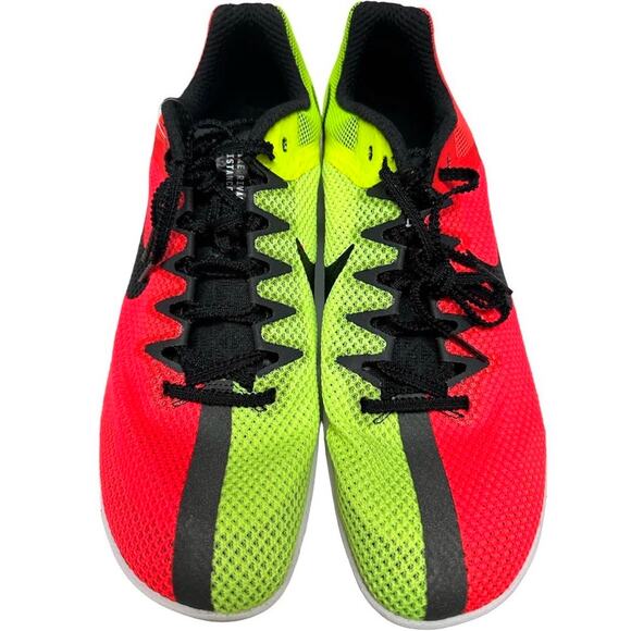 Nike Zoom Rival Distance Spikes Men’s Sz10 Jasari Bright Crimson Volt DC8725-601 main image 5